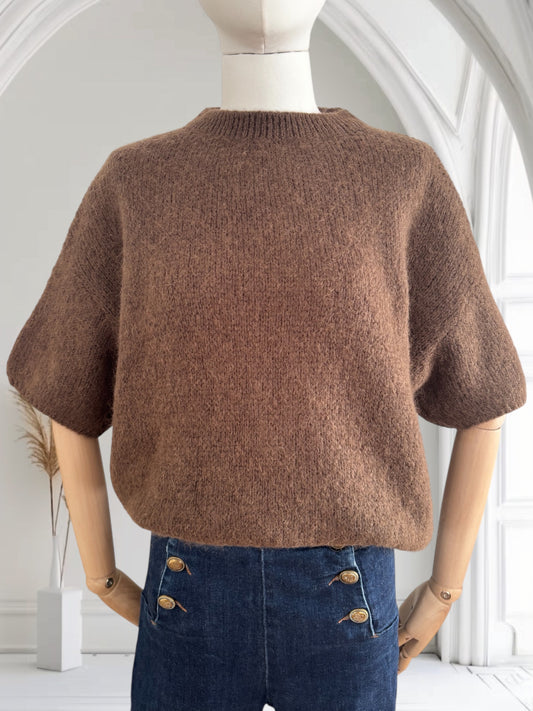 Pull PARIS marron