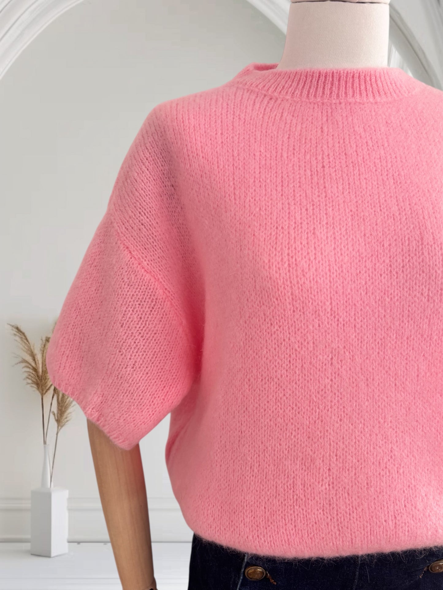 Pull PARIS rose bébé