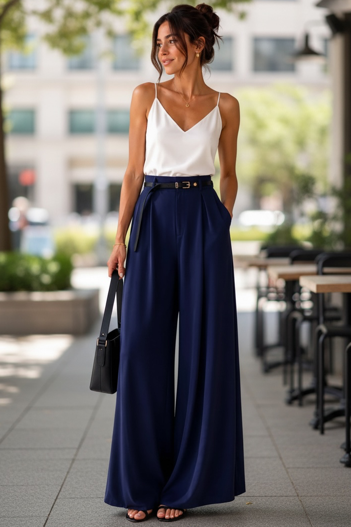 Pantalon LEONOR marine
