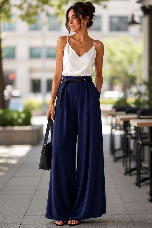 Pantalon LEONOR marine
