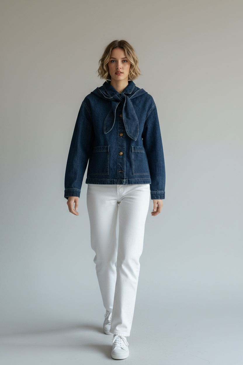 Veste PETRA jeans brut