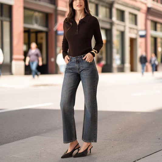 Jeans CARMEN taille basse