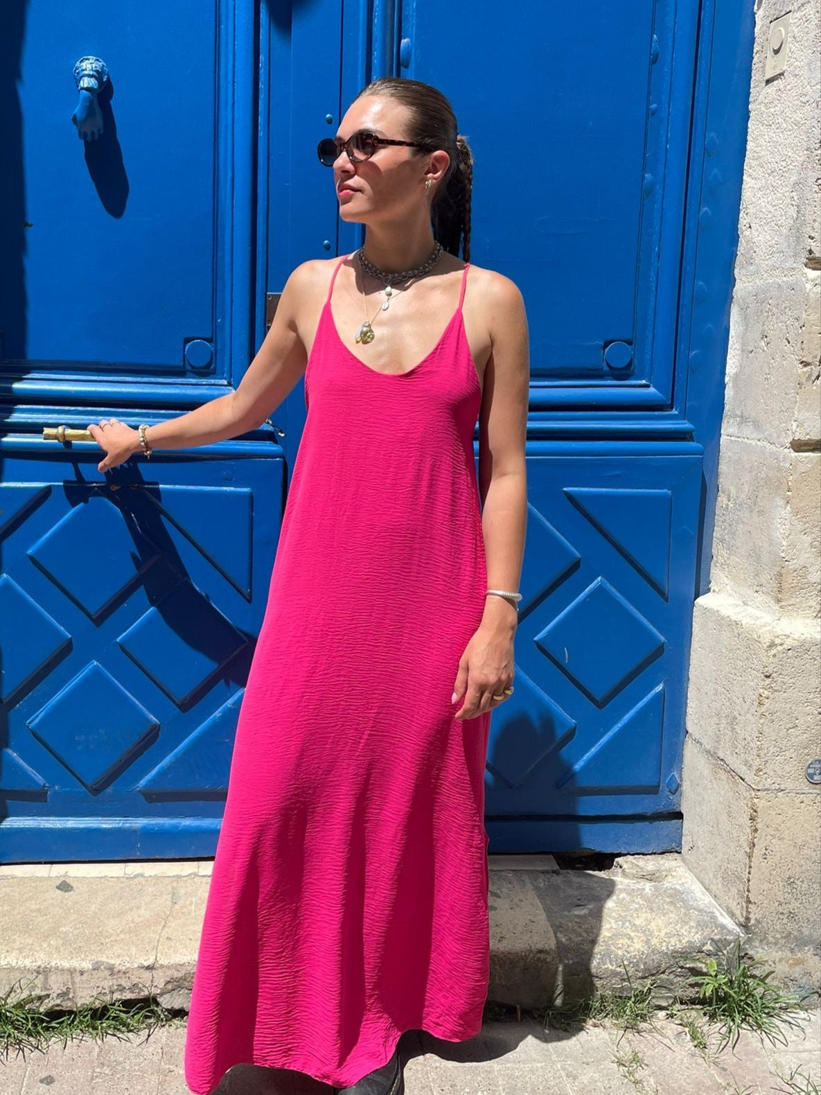Robe MEGARA fuschia
